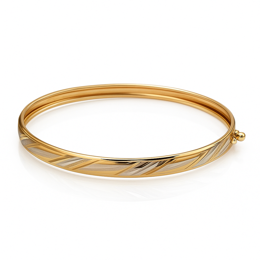 Elegáns arany karkötő