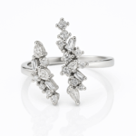 Gyűrű gyémántokkal